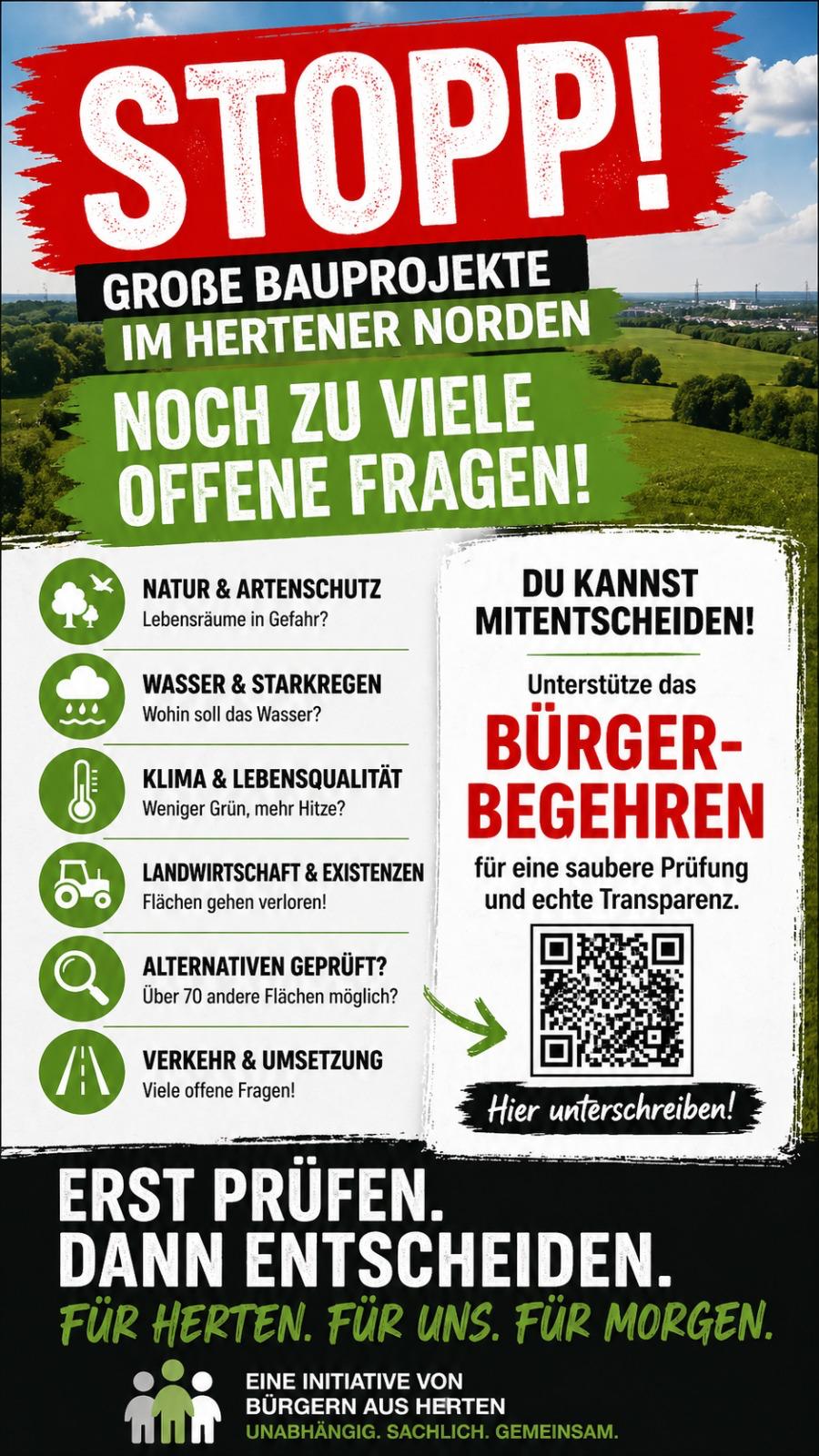 Bürgerinitiative — Gespräch und Info